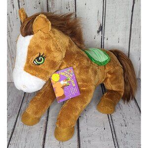 12" Girl Scout Little Brownie Bakers Fantastic Filly Plush Brown Horse Stuffed